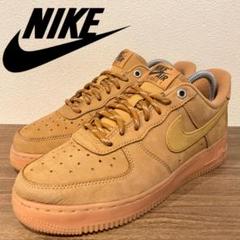 ナイキ　エアフォース1 MID '07 WB flax 28センチ　新品未使用 NIKE AIR FORCE 1 MID '07 WB FLAX/WHEAT-GUM LIGHT BROWN-BLACK