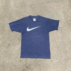 トップス NIKE 00s big swoosh t-shirt archive y2k Vintage Nike Y2K T Shirt Long Sleeve Men's Large Gray 2000s