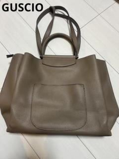GUSCIO☆バーハンドル2WAYトートバッグ