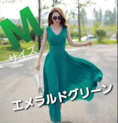 ノースリーブ シフォン ワンピース プリーツ リゾート