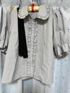 rurumu:　puff sleeve lace over blouse　カーデ rurumu:puff sleeve lace over blouseカーデ