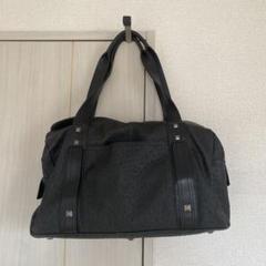 【 ニャンページ 】✦ オーストリッチ ボストンバッグ 2way ブラック niko and… ボストンバッグ オリジナルチャーム付き2WAYボストン