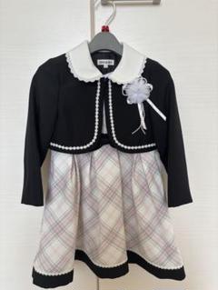 【未使用】シューラルー 女の子 スーツ 3点セット 120 フリル 卒服 快適ベビー・キッズ - 【未使用】シューラルー 女の子 スーツ 3