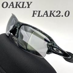 OAKLY　FLAK2.0　スポーツサングラス　カーボン　ブラック　オークリー