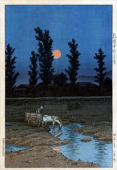 三木翠山　木版画「初夏の保津川」新版画　川瀬巴水 三木翠山 木版画「初夏の保津川」新版画 川瀬巴水 - メルカリ
