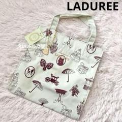 【入手困難】ラデュレ LADURÉEハローキティトートバッグ 【新品未使用】 入手困難】ラデュレ LADURÉEハローキティトートバッグ 【新品未