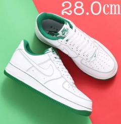 28.0㎝ NIKE エアフォース1 '07 ホワイト グリーン AF1