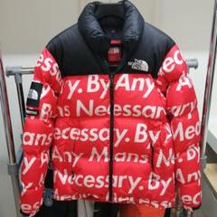シュプリーム × ノースフェイス 15AW ヌプシ ダウン off-white