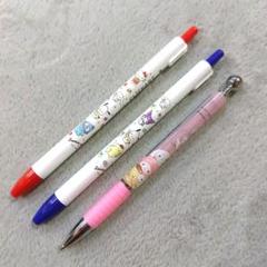 【新品】サンリオ クリッカート ボールペン(赤青)2本 シャーペン1本 セットのサムネイル