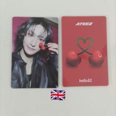 ateez hello82 hug ソンファ トレカ ATEEZ ソンファ トレカ hello82 の通販 by プロフィールお読み