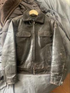 90s old gap レザージャケット　裏ボア　鬼フェード　雰囲気系　グランジ 90s old gap レザージャケット裏ボア鬼フェード雰囲気系グランジ