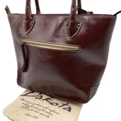 Dakota/ダコタ レザー トートバッグ ハンドバッグ ブラウン
