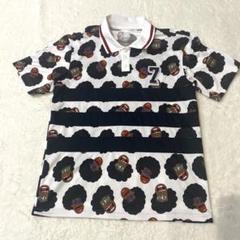 アディダスオリジナルス ポロシャツ ナケルスミス アフロ S 総柄
