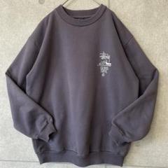 Stussy ブラック グラフィックスウェット　90s 2025年最新】stussy スウェット 90sの人気アイテム - メルカリ