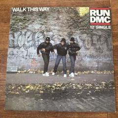 RUN DMC WALK THIS WAY 12" シングル　美品