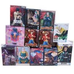 最新プライズ フィギュア 12点 ワンピース ドラゴンボール 鬼滅