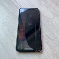 ジャンク iPhone X Silver 64 GB au SIMフリー