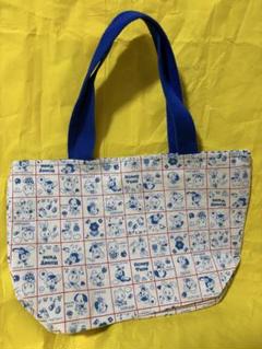ハンドメイド トートバッグ お弁当袋 バックインバック ハニーチューン レトロ