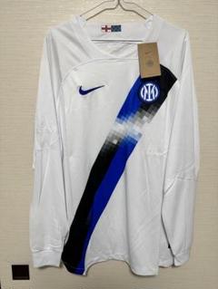 インテル・ミラノ Nike 長袖　ユニフォーム　XL寸　ブルガリア製 インテル・ミラノ Nike 長袖 ユニフォーム XL寸 ブルガリア製