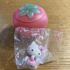 レア   キティ  ♡   いちご  ぬいぐるみ  大 中 2点set レア ハローキティ キティちゃん いちごのぬいぐるみ 2体セット