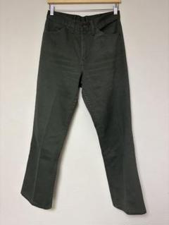 70s ストアブランド 5ポケットパンツ オリーブグリーン