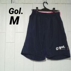 gol.　ゴル　サッカー　ハーフパンツ　M　ネイビー　ピンク　メンズのサムネイル