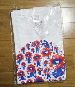 【新品未使用】大阪・関西万博 ミャクミャク Tシャツ ポーズ Mサイズ ホワイト