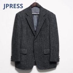 JPRESS 3つボタン段返りツイードジャケットのサムネイル