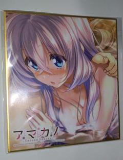 未開封　ミニ色紙　アマカノ SecondSeason　WonderGOO購入特典