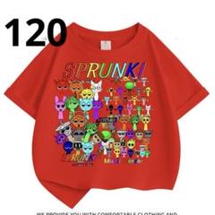 キッズ　sprunki スプランキーSPRUNKITシャツ新品120