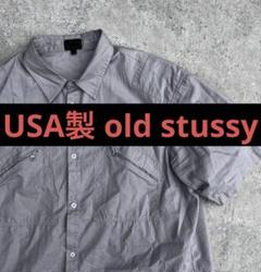 00s USA製 oldstussy 半袖シャツ　XLサイズ