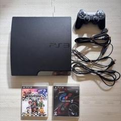 PS3 プレステ3本体黒CECH-2500Aコントローラー付き ゲーム2本おまけ