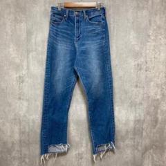 AZUL BY MOUSSY ダメージワイドパンツ Mサイズ