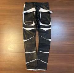 sulvam/サルバム Scars horce leather trousers