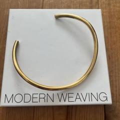 MODERN WEAVINGチョーカー　ゴールド
