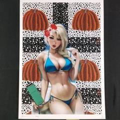 世界限定100枚 DEATH NYC ポスター K14 アナと雪の女王 草間彌生のサムネイル