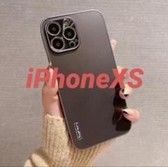 【新品未使用】iPhoneXSケース BLK