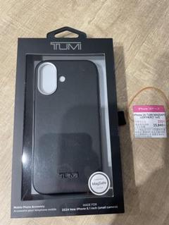 TUMI iPhone 16用 マグセーフレザーケース【新品未開封　美品】 iPhone16 ケース TUMI 公式ライセンス 本革 MagSafe対応 レザー