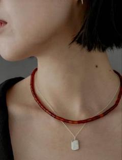SMELLY so’　carnelian necklaceりえさま専用 SMELLY so' carnelian necklaceりえさま専用 - メルカリ