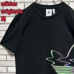 adidas Originals☆Tシャツ ビッグプリントロゴ M ブラック