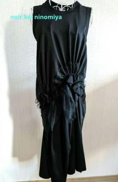 ❉kei ninomiya❉▼2022▲希少サイズМ♦チュールフリル❥装飾ワンピのサムネイル