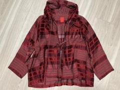 HaaT イッセイミヤケ 羽織 薄手ジャケット 赤系 2 美品 HaaT イッセイミヤケ 羽織 薄手ジャケット 赤系 2 美品 - メルカリ
