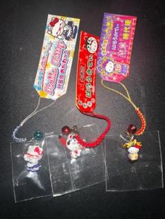 s*e様 [1]ハローキティ ストラップセット 3個入り - メルカリ