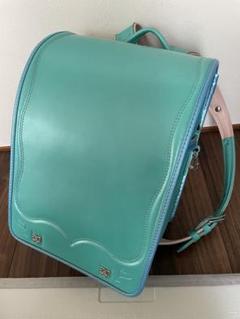 中古品　ランドセル　エメラルドグリーンのサムネイル