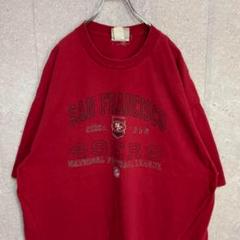 NFL サンフランシスコ49ER チームロゴプリントTシャツ2XL