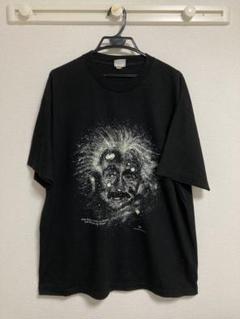 古着 90s USA製 アインシュタイン 半袖 シャツ ブラック ホワイト ② 2025年最新】アインシュタイン tシャツ 90sの人気アイテム