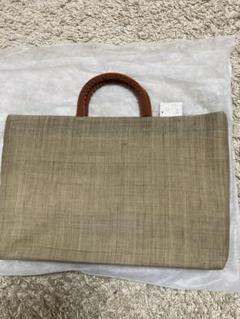 未使用保管品 中川政七商店　真田紐　トートバッグ　巾着付き　浦和柳　麻 2025年最新】中川政七商店 麻 バッグの人気アイテム - メルカリ