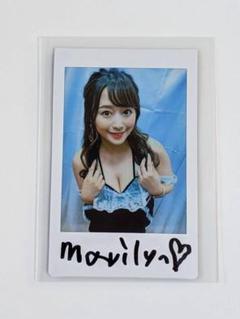 白石茉莉奈 直筆サイン入りチェキ - メルカリ