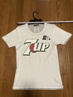 70s Hutch Reach Co. 7up ロゴ ストライプTシャツ