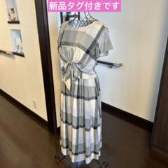 【新品タグ付】36ブルーレーベル　クレストブリッジ　ワンピース　定価37,400